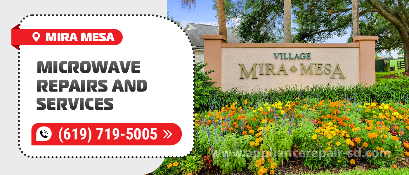 mira mesa microwave repair service