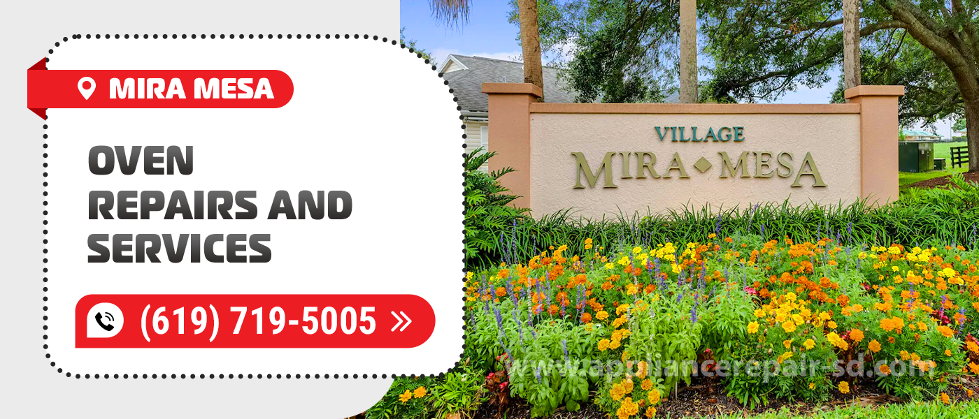 mira mesa oven repair service