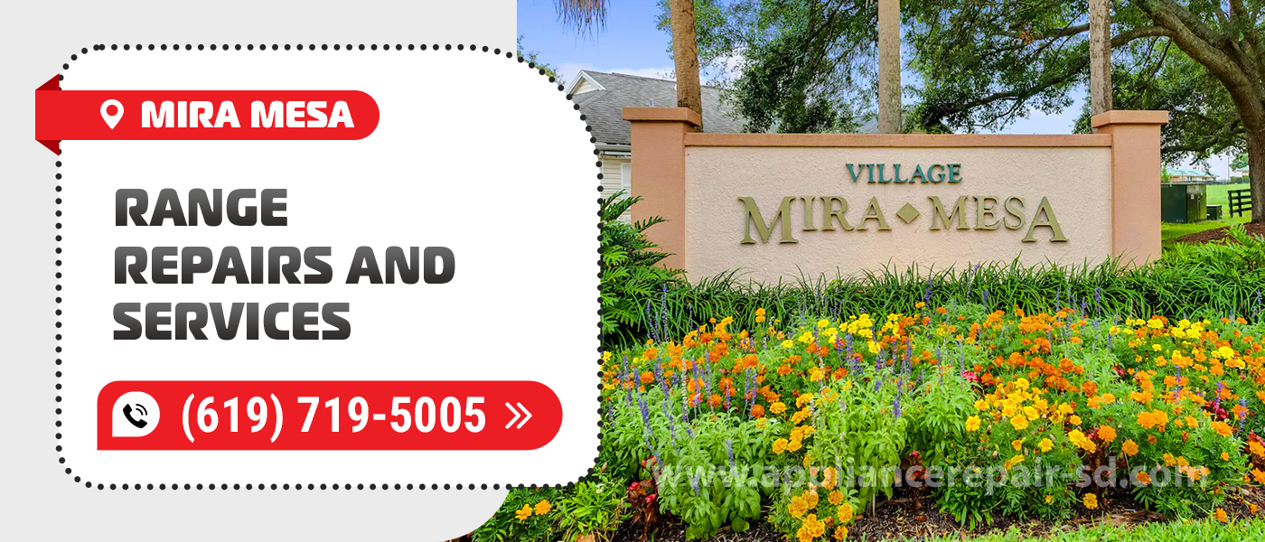 mira mesa range repair service