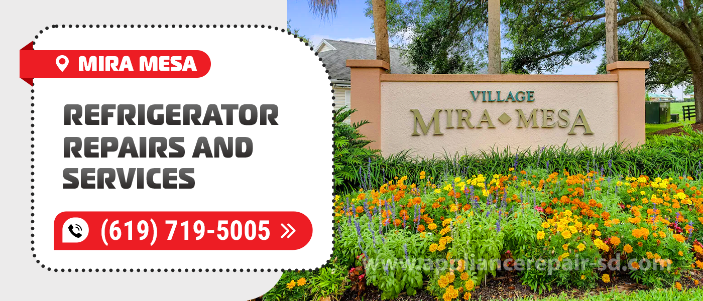 mira mesa refrigerator repair service