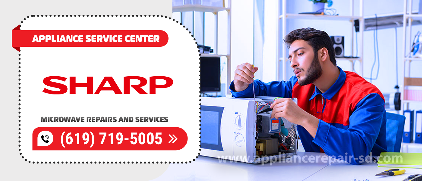 sharp microwave repair services