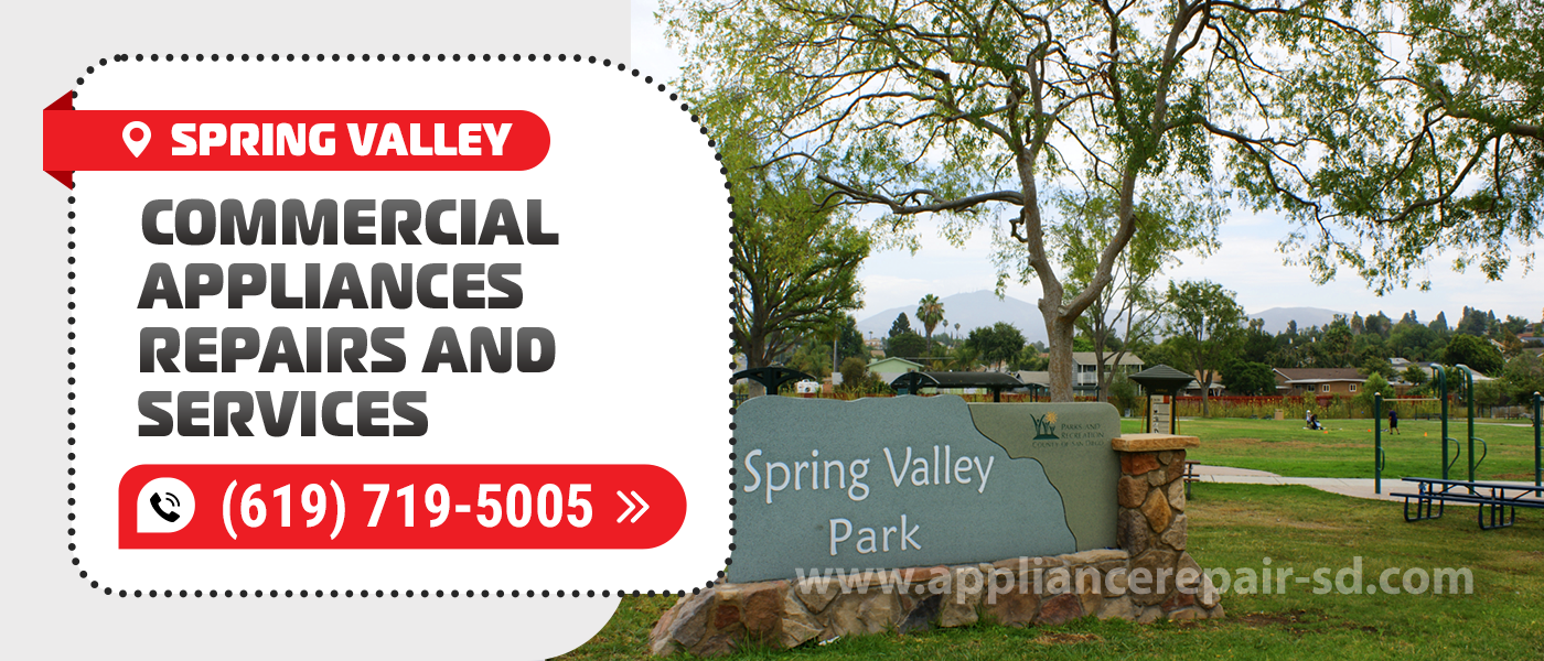 spring valley commercial appliances repair service